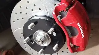 Changing Brakes on a Honda