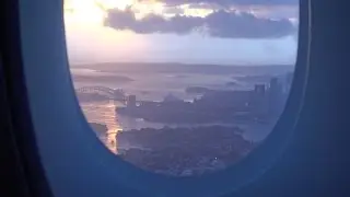 A380-800 Singapore Airlines Landing in Sydney Kingsford Smith Airport