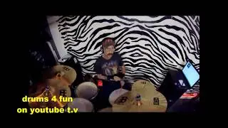Ted Nugent Cat Scratch Fever Drum Cover