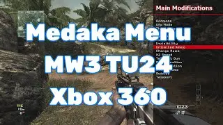 MW3 | Medaka Mod Menu TU24  - Xbox 360 (RGH/JTAG)