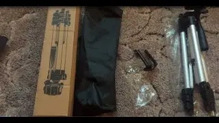 Распаковка посылки ( Штатив для фотоаппарата и телефона ) с сайта Aliexpress