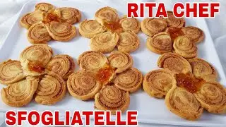 PUFF PASTRY CINNAMON FLOWERS🌹RITA CHEF.
