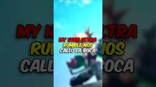 My Hero Ultra Rumble Nos Calló la Boca #anime #videojuegos #nintendo #bokunoheroacademia
