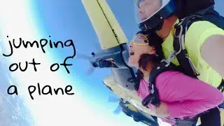 Skydiving for the first time at Falcon Skydiving Kansas City, Missouri 🇺🇸