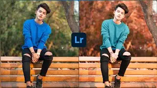 Lightroom Photo Editing Tutorial Moody Brown And Orange Tone || Lightroom Photo Editing || HR Editz