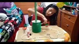 manualidades lupita como hacer lampara cacera fácil y económica