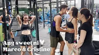 Nagpakitang gilas sakin si Marco, kilig naman si Cristine | Ara Mina Channel