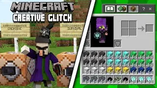 How To Use *CREATIVE* Menu In Survival WITHOUT Disabling Achievements/Trophies In Minecraft Bedrock!