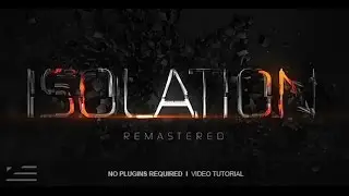 Isolation Trailer Titles - After Effects | Videohive Projects