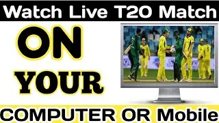 Watch Live T20 World Cup 2021 100% Free PC Laptop | Watch T20 World Cup Free | Technical Sajawal