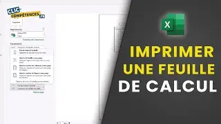 IMPRIMER et EXPORTER une feuille sur Excel