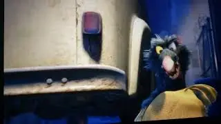 Jimbo Tells Raccoon 