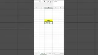 Date sequence fill | Excel 