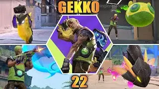 *ALL* Gekko Abilities (Full Showcase) // Valorant