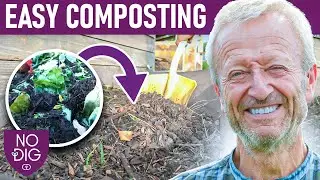 Composting in a few easy steps - quick ways to make and use compost in a no dig garden