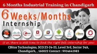 six months industrial training in Chandigarh