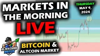 MARKETS in the MORNING, 5/9/2024, Bitcoin $61,500 Stable, Crypto Hits Politics, DXY 105, Gold $2,326