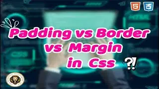 The difference between margin and padding and border (html&css tricks)