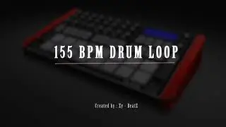 155 BPM Drum Loop | Hard Aggressive  Trap Drum | Warrior  | Nr 15