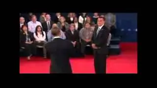 Obama vs Romney (catch) funny third presidential town hall debate 2012 Barack Obama Mitt Romney