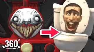Skibidi Toilet in Choo Choo Charles in 360 VR v