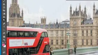 PS.35 Использование художественной и исторической кисти (art brush, history brush) в Adobe Photoshop