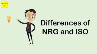 Differences of NRG and ISO