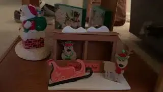 My collection of (mostly) vintage Santa Claus toys and decorations.