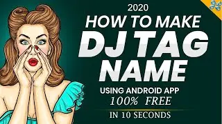 DJ Name Maker For Mobile 2020 | Free DJ Name Maker Hindi | All Languages By Narrator Voice