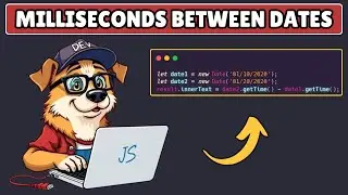 How to Get Milliseconds Between Two Dates in Javascript