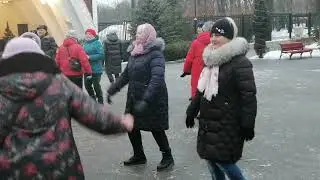 Танцы в парке Горького Харьков Январь 2022