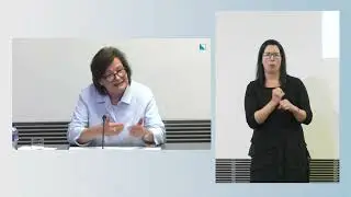 In Gebärdensprache Medienkonferenz «Anpassung des Berufsauftrags für Lehrpersonen»
