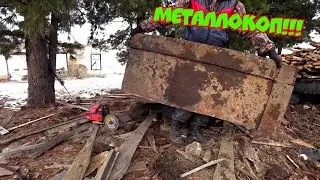 Коп металла. Коп на против Гаражей!