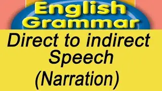 Direct and Indirect speech // Narration