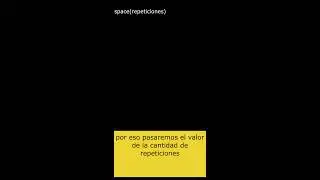 Tips rapidos en VBscript / space 