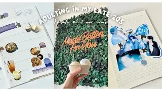 Vlog #6 | Hell month at work, food diary, friends outing, enhypen & jakey’s month ༝༚༝༚