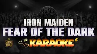 Iron Maiden – Fear of the Dark (Karaoke) | No Vocals + Lyrics | Sing Along