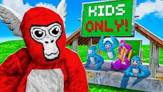 I Snuck Into A KIDS ONLY CODE In Gorilla Tag...