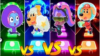 🔥🔥🔥Sheriff Labrador Team Megamix🔥🔥🔥 🆚️ Sheriff Labrador Exe Team 😮 🔥🔥🔥 Who Is Best😵‍💫38