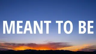 bbno$ - meant to be (Lyrics)