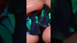 The perfect pair black opals