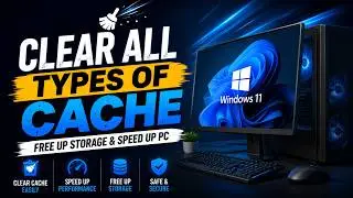 How to Clear All Cache in Windows 11 | Clear Windows 11 Cache to Improve Windows Performance