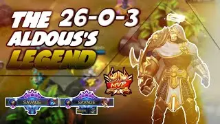 Aldous Epic Gameplay! | 2×Savages!! | 26 Kills Match