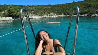a day in my life at sea (sail croatia)