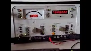 40 meters band on a Selective Level Meter W&G SPM-15