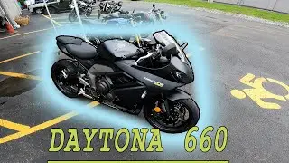 Triumph Daytona 660! // First Ride
