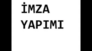 Photoshop İle Çalışmalarınıza İmza Yapın