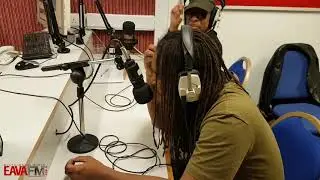 Bay-C from T.O.K. live on EAVA FM 102.5 Leicester on the 