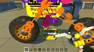 Scrap Mechanic - Робот ездит по линии