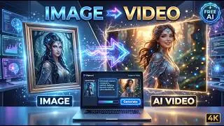FREE AI Image to Video Generator 2026 | Convert Images into Cinematic 4K AI Videos